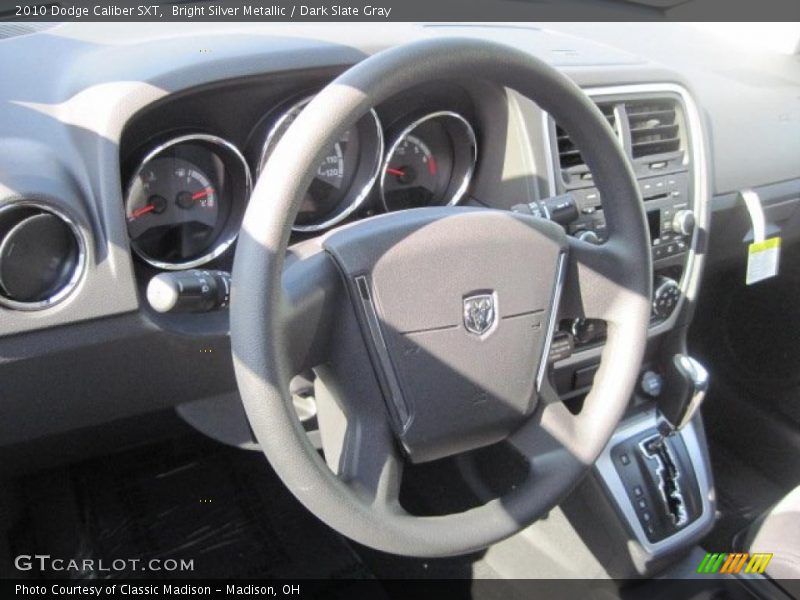 Bright Silver Metallic / Dark Slate Gray 2010 Dodge Caliber SXT