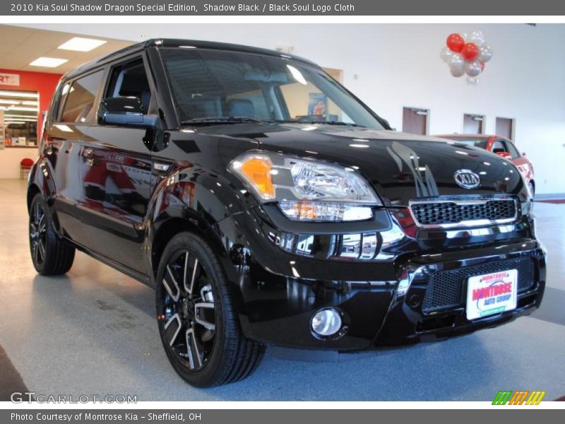 Shadow Black / Black Soul Logo Cloth 2010 Kia Soul Shadow Dragon Special Edition