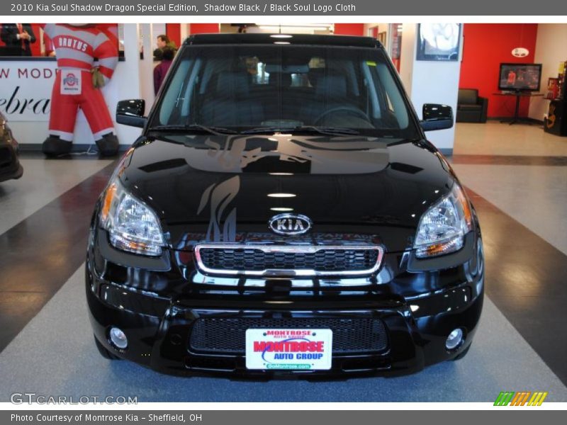 Shadow Black / Black Soul Logo Cloth 2010 Kia Soul Shadow Dragon Special Edition
