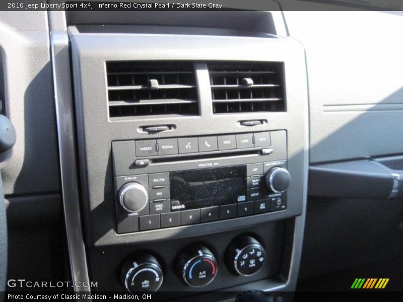Inferno Red Crystal Pearl / Dark Slate Gray 2010 Jeep Liberty Sport 4x4