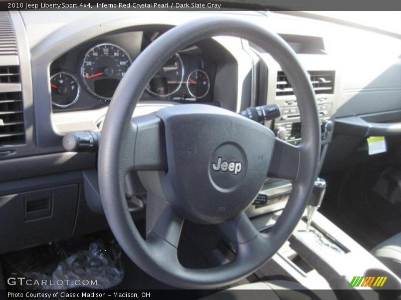 Inferno Red Crystal Pearl / Dark Slate Gray 2010 Jeep Liberty Sport 4x4
