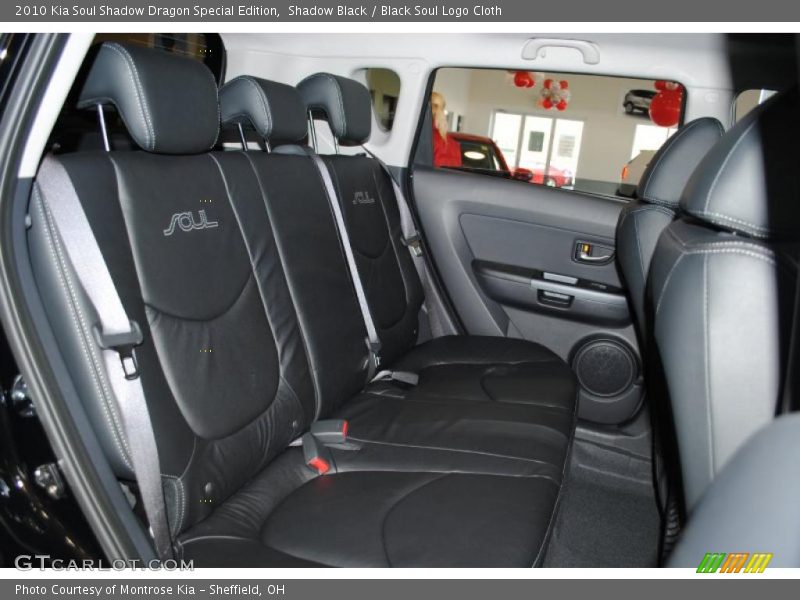 Shadow Black / Black Soul Logo Cloth 2010 Kia Soul Shadow Dragon Special Edition