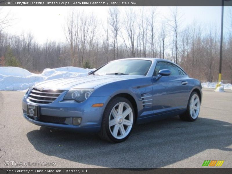 Aero Blue Pearlcoat / Dark Slate Grey 2005 Chrysler Crossfire Limited Coupe