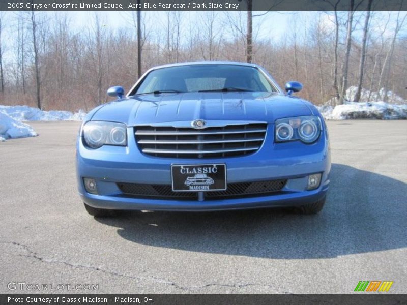 Aero Blue Pearlcoat / Dark Slate Grey 2005 Chrysler Crossfire Limited Coupe