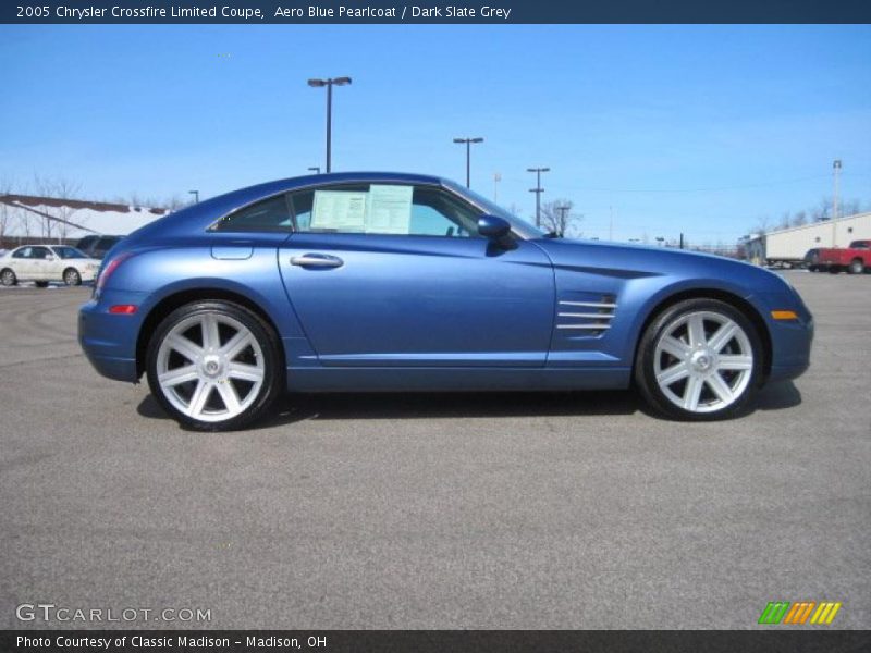 Aero Blue Pearlcoat / Dark Slate Grey 2005 Chrysler Crossfire Limited Coupe