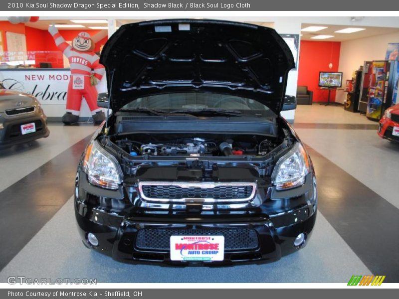 Shadow Black / Black Soul Logo Cloth 2010 Kia Soul Shadow Dragon Special Edition