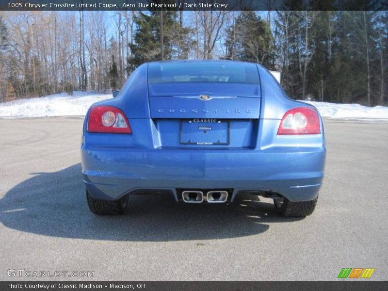 Aero Blue Pearlcoat / Dark Slate Grey 2005 Chrysler Crossfire Limited Coupe