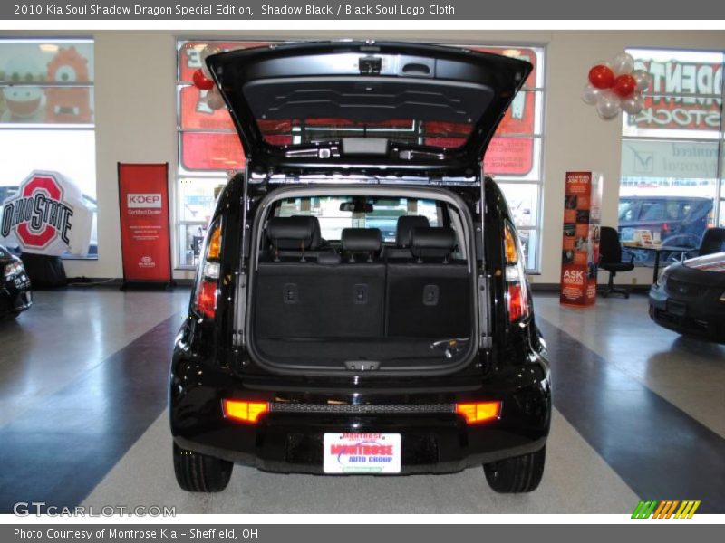 Shadow Black / Black Soul Logo Cloth 2010 Kia Soul Shadow Dragon Special Edition