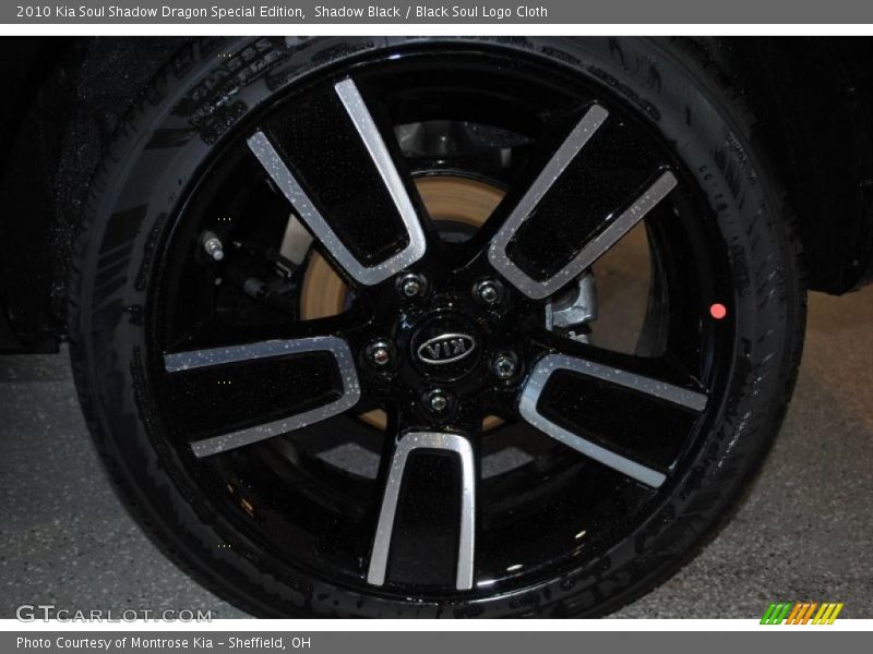 Shadow Black / Black Soul Logo Cloth 2010 Kia Soul Shadow Dragon Special Edition