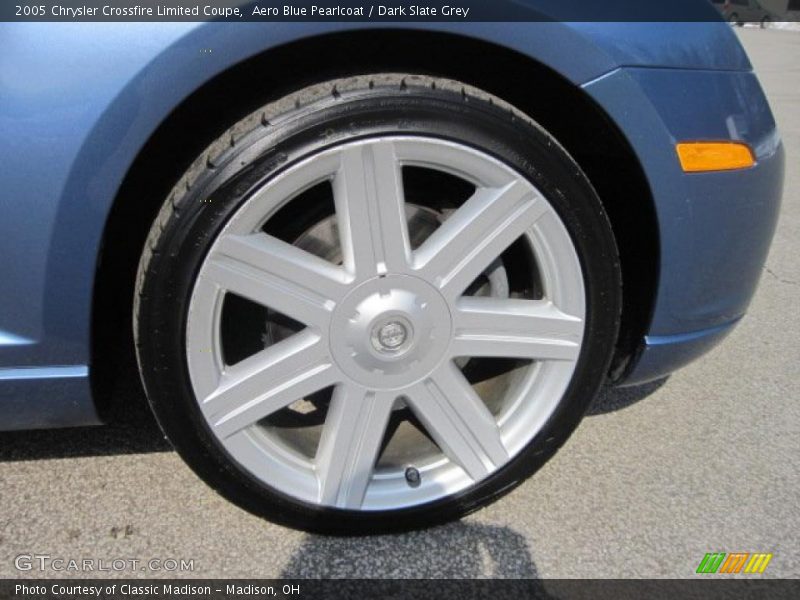 Aero Blue Pearlcoat / Dark Slate Grey 2005 Chrysler Crossfire Limited Coupe