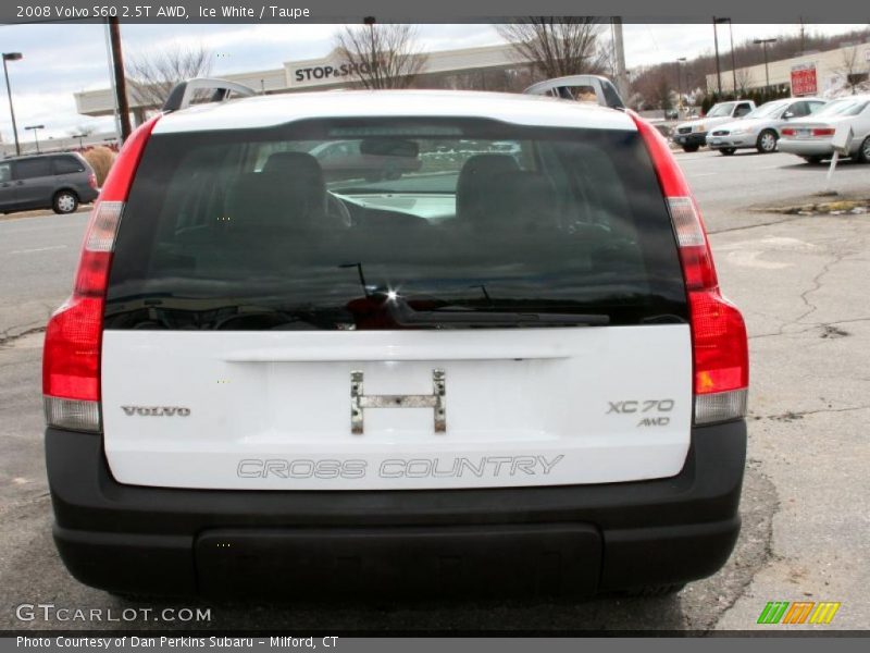 Ice White / Taupe 2008 Volvo S60 2.5T AWD