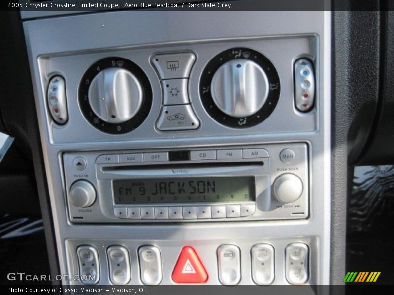 Aero Blue Pearlcoat / Dark Slate Grey 2005 Chrysler Crossfire Limited Coupe