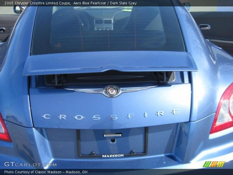 Aero Blue Pearlcoat / Dark Slate Grey 2005 Chrysler Crossfire Limited Coupe