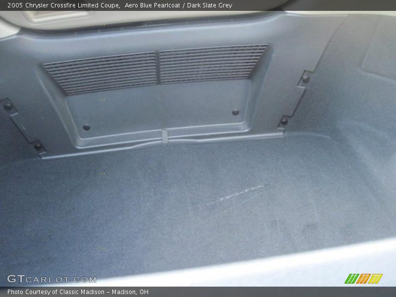 Aero Blue Pearlcoat / Dark Slate Grey 2005 Chrysler Crossfire Limited Coupe