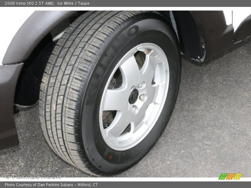 Ice White / Taupe 2008 Volvo S60 2.5T AWD