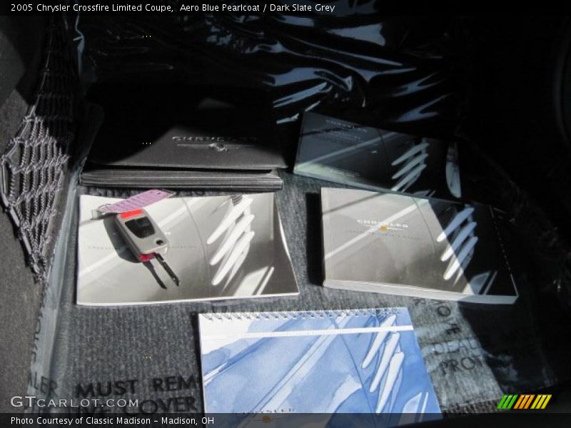 Aero Blue Pearlcoat / Dark Slate Grey 2005 Chrysler Crossfire Limited Coupe