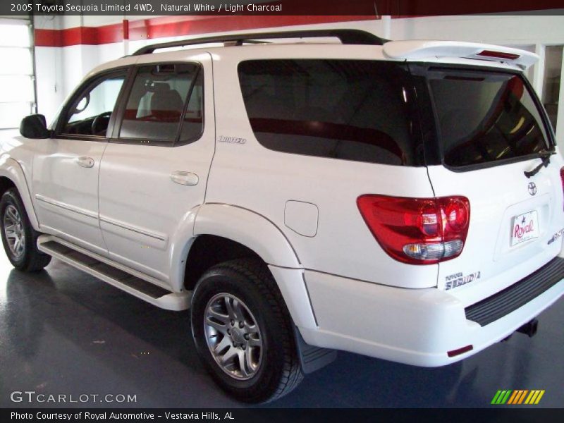 Natural White / Light Charcoal 2005 Toyota Sequoia Limited 4WD