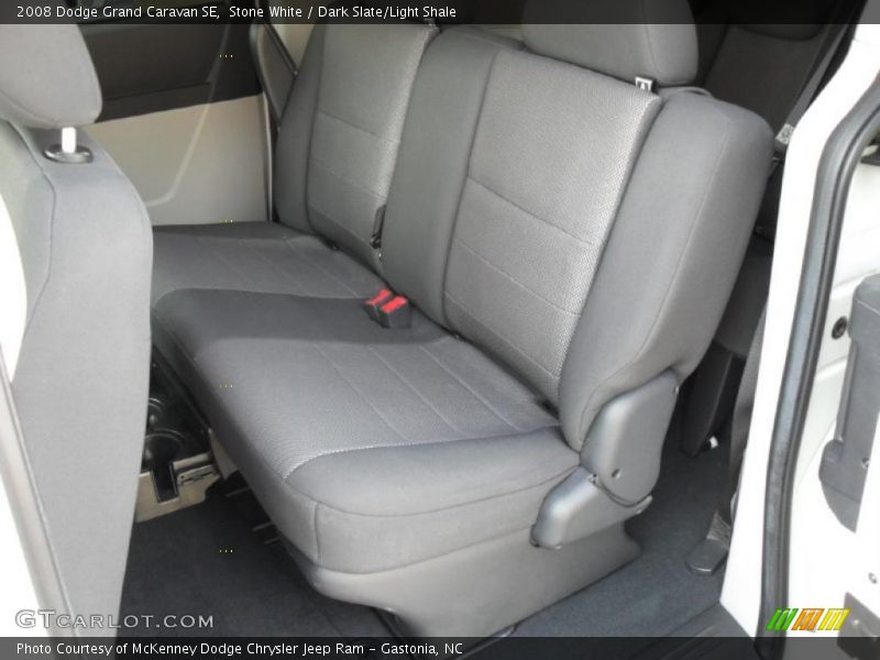 Stone White / Dark Slate/Light Shale 2008 Dodge Grand Caravan SE