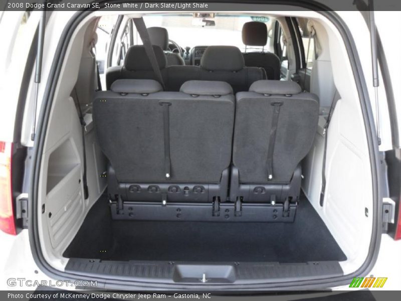 Stone White / Dark Slate/Light Shale 2008 Dodge Grand Caravan SE