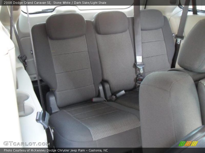 Stone White / Dark Slate/Light Shale 2008 Dodge Grand Caravan SE