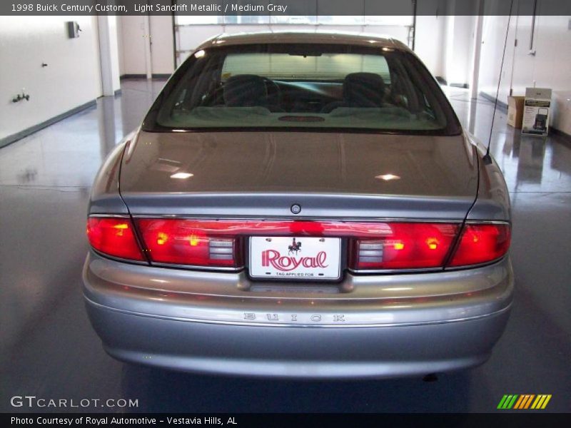 Light Sandrift Metallic / Medium Gray 1998 Buick Century Custom