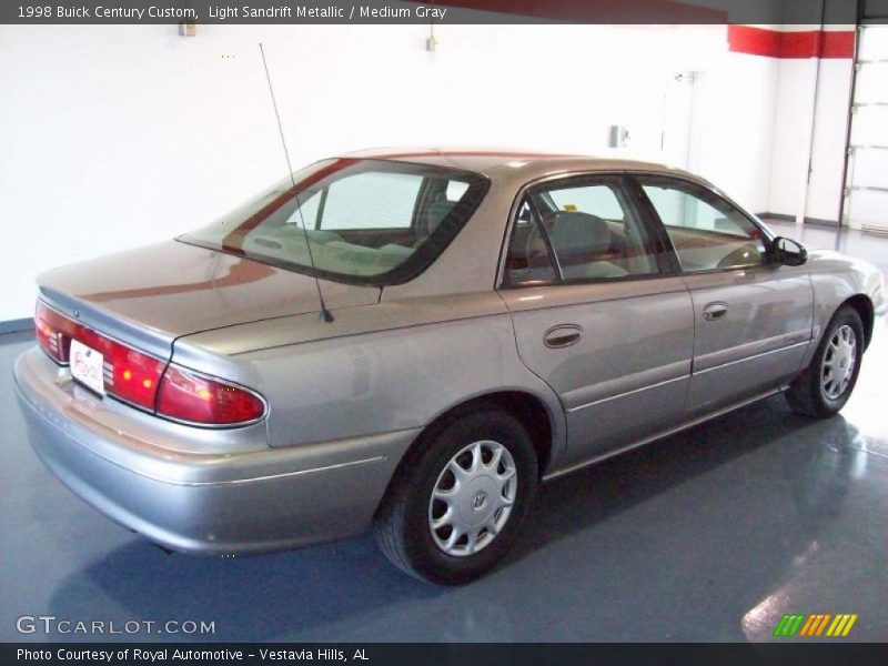 Light Sandrift Metallic / Medium Gray 1998 Buick Century Custom