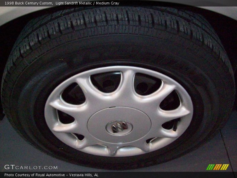 Light Sandrift Metallic / Medium Gray 1998 Buick Century Custom