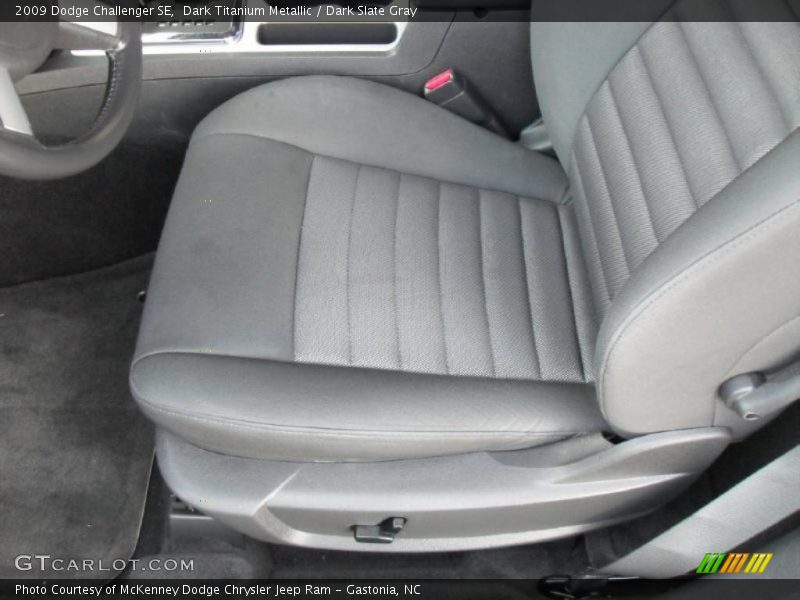 Dark Titanium Metallic / Dark Slate Gray 2009 Dodge Challenger SE