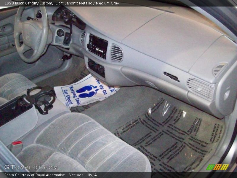 Light Sandrift Metallic / Medium Gray 1998 Buick Century Custom