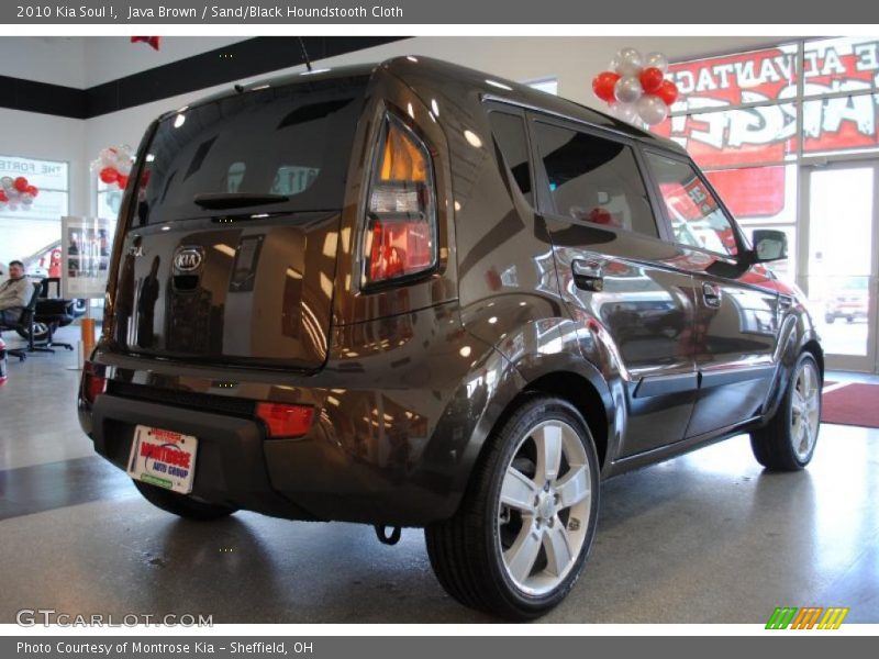 Java Brown / Sand/Black Houndstooth Cloth 2010 Kia Soul !