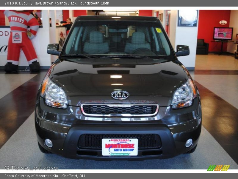 Java Brown / Sand/Black Houndstooth Cloth 2010 Kia Soul !