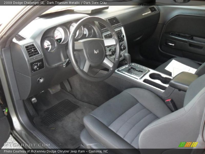 Dark Titanium Metallic / Dark Slate Gray 2009 Dodge Challenger SE