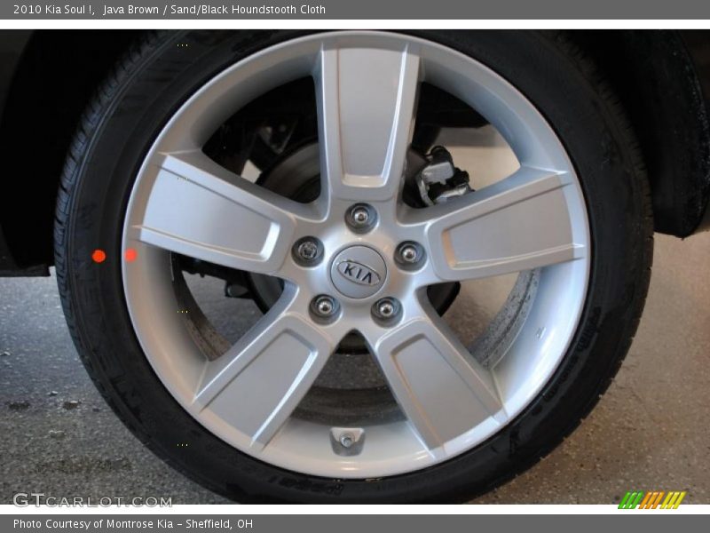 Java Brown / Sand/Black Houndstooth Cloth 2010 Kia Soul !