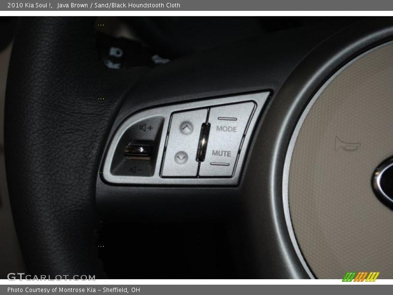 Java Brown / Sand/Black Houndstooth Cloth 2010 Kia Soul !