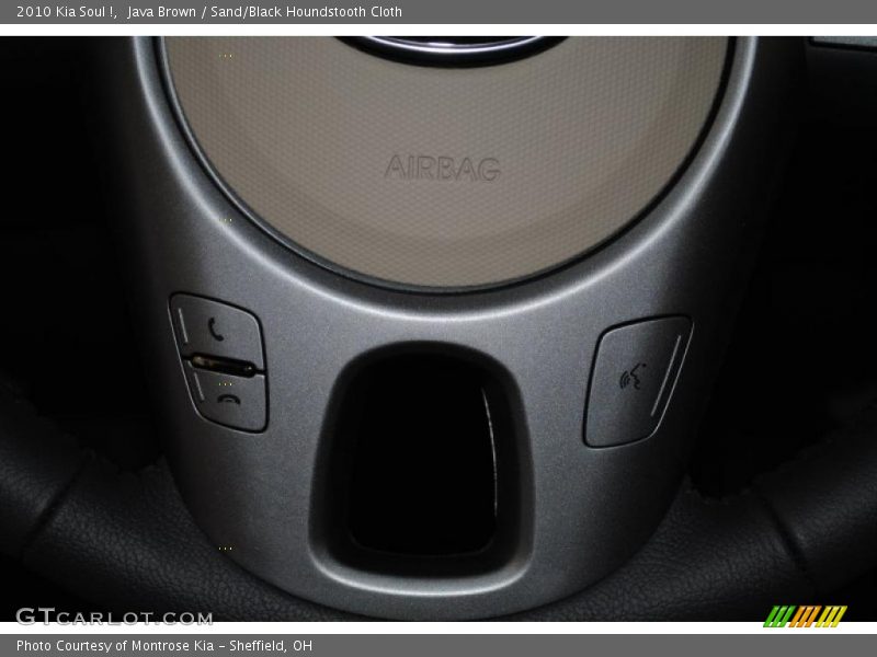 Java Brown / Sand/Black Houndstooth Cloth 2010 Kia Soul !