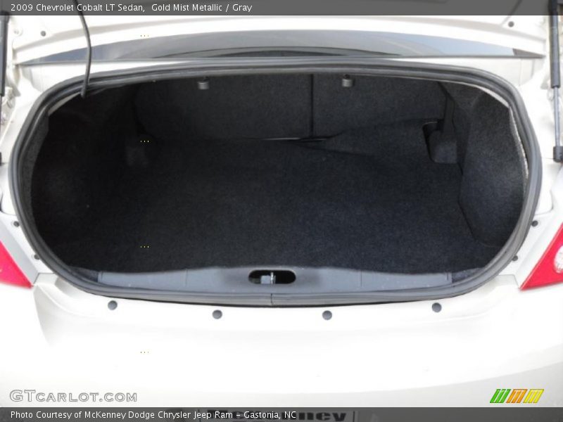 Gold Mist Metallic / Gray 2009 Chevrolet Cobalt LT Sedan