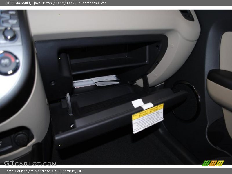Java Brown / Sand/Black Houndstooth Cloth 2010 Kia Soul !
