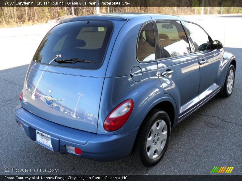 Ocean Blue Pearl / Pastel Slate Gray 2007 Chrysler PT Cruiser Touring