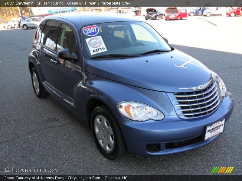 Ocean Blue Pearl / Pastel Slate Gray 2007 Chrysler PT Cruiser Touring