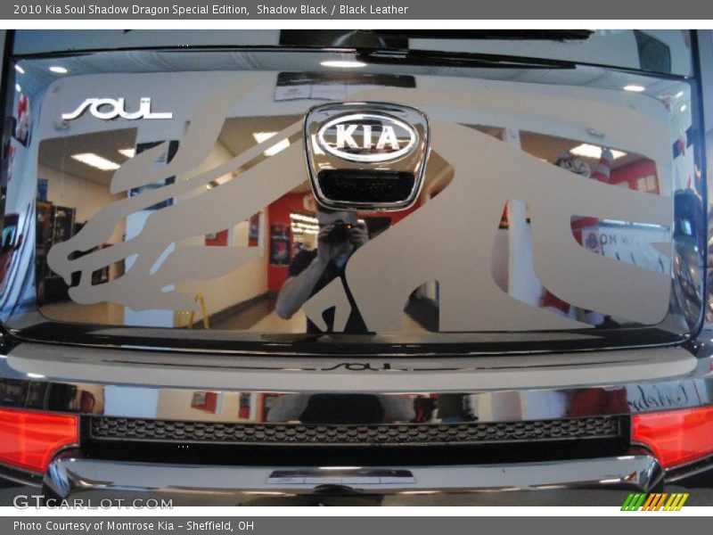 Shadow Black / Black Leather 2010 Kia Soul Shadow Dragon Special Edition