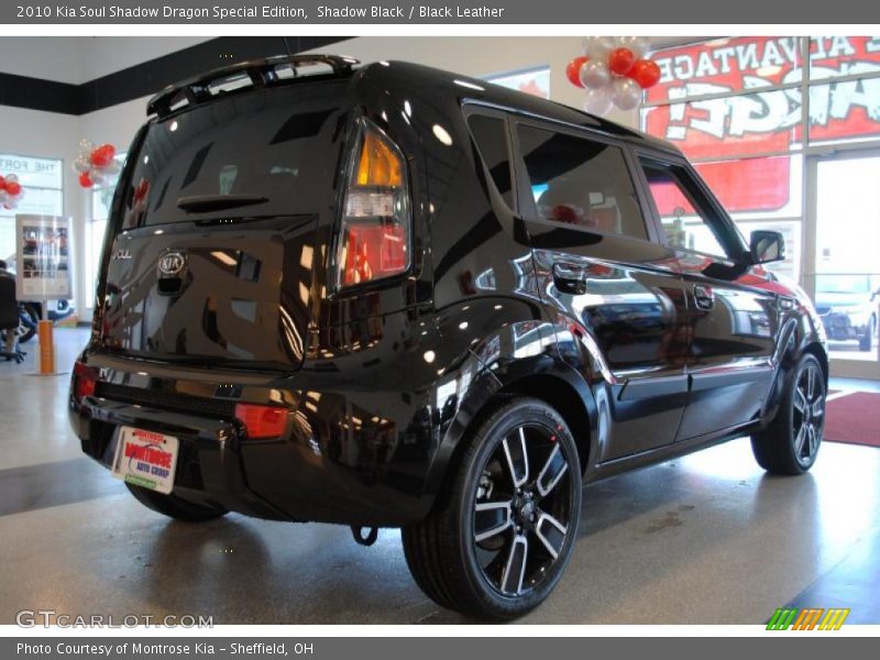 Shadow Black / Black Leather 2010 Kia Soul Shadow Dragon Special Edition