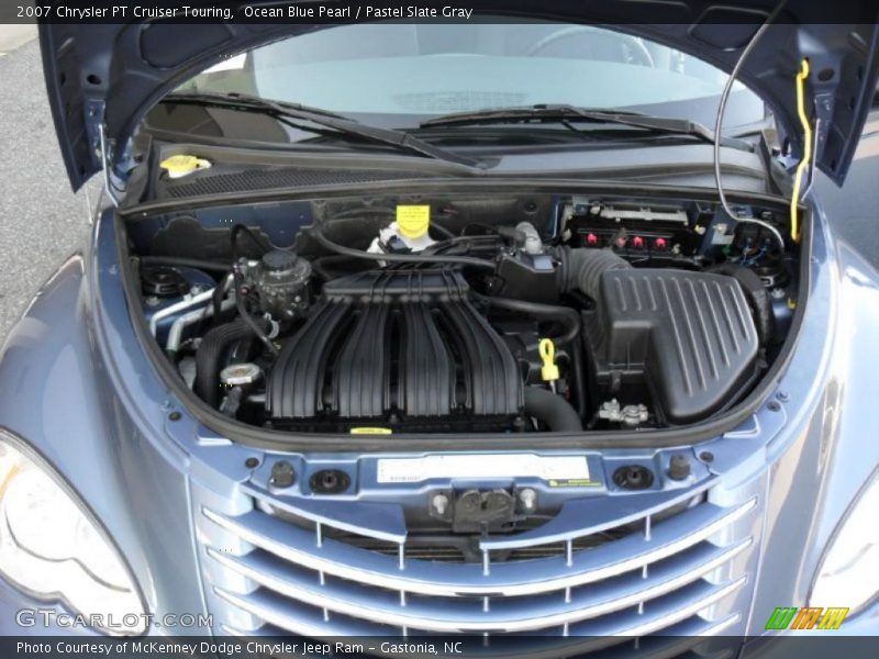 Ocean Blue Pearl / Pastel Slate Gray 2007 Chrysler PT Cruiser Touring