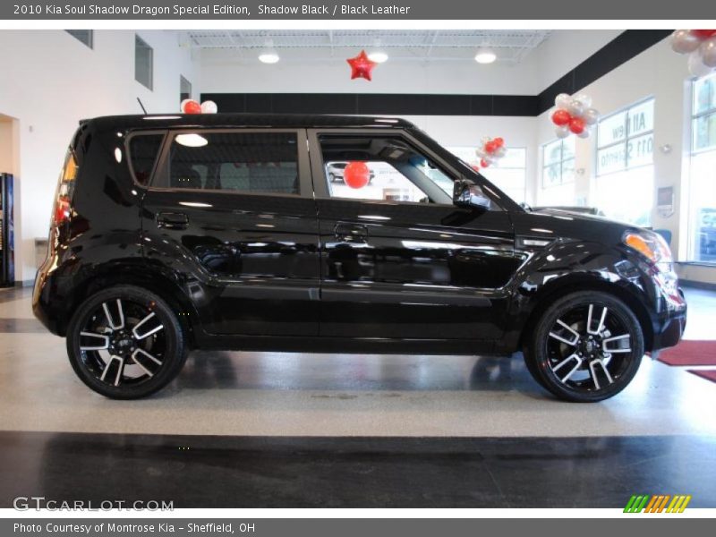 Shadow Black / Black Leather 2010 Kia Soul Shadow Dragon Special Edition