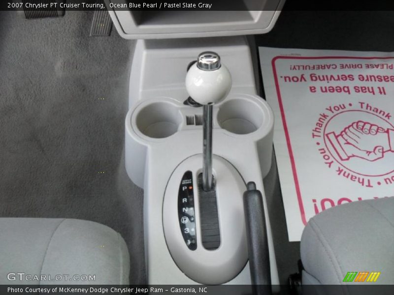 Ocean Blue Pearl / Pastel Slate Gray 2007 Chrysler PT Cruiser Touring