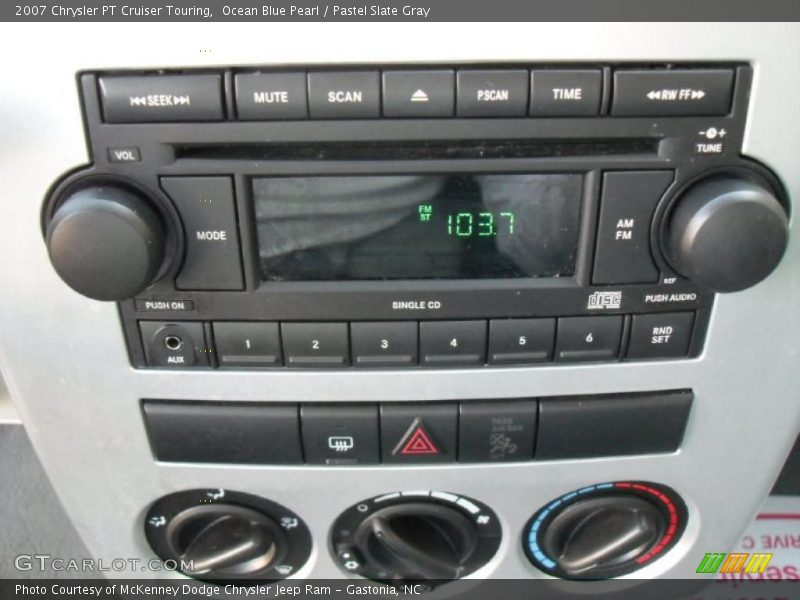 Ocean Blue Pearl / Pastel Slate Gray 2007 Chrysler PT Cruiser Touring