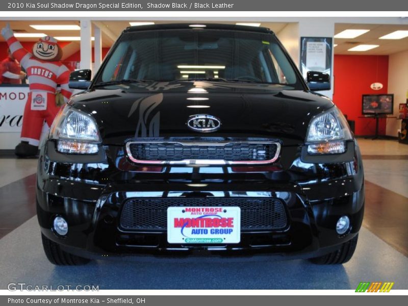 Shadow Black / Black Leather 2010 Kia Soul Shadow Dragon Special Edition