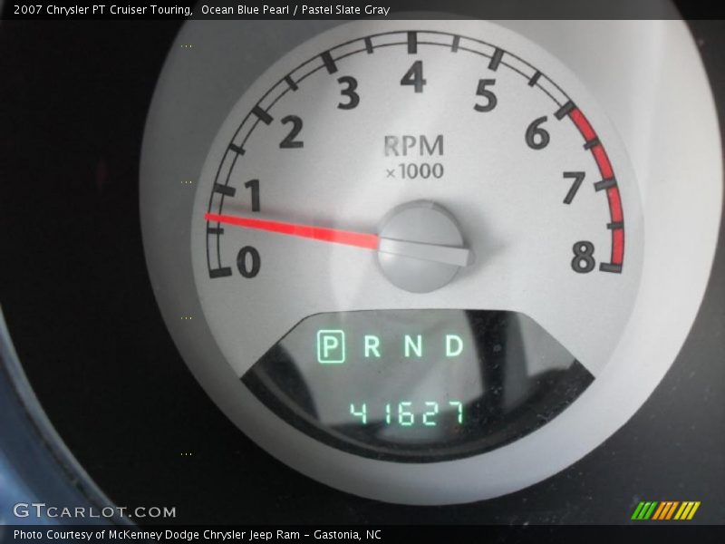 Ocean Blue Pearl / Pastel Slate Gray 2007 Chrysler PT Cruiser Touring