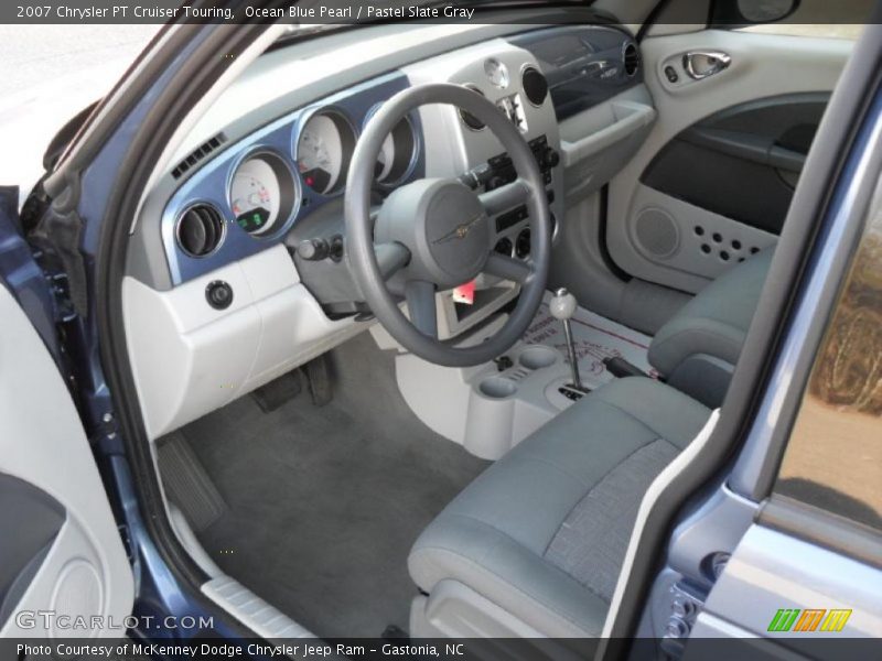 Ocean Blue Pearl / Pastel Slate Gray 2007 Chrysler PT Cruiser Touring