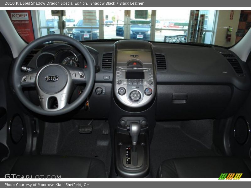 Shadow Black / Black Leather 2010 Kia Soul Shadow Dragon Special Edition