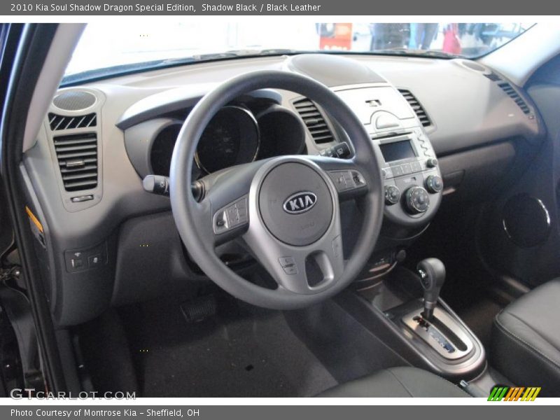 Shadow Black / Black Leather 2010 Kia Soul Shadow Dragon Special Edition